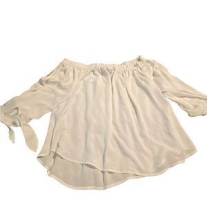 Express size large excellent look off the shoulder blouse